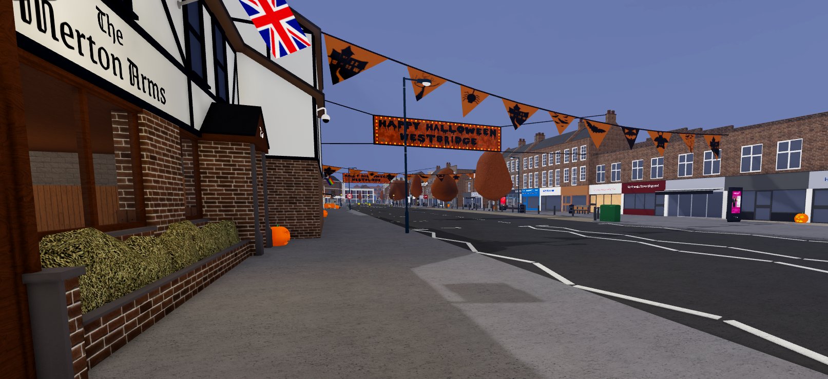 🎃Jake on Twitter "🎃Westbridge has now been decorated for Halloween