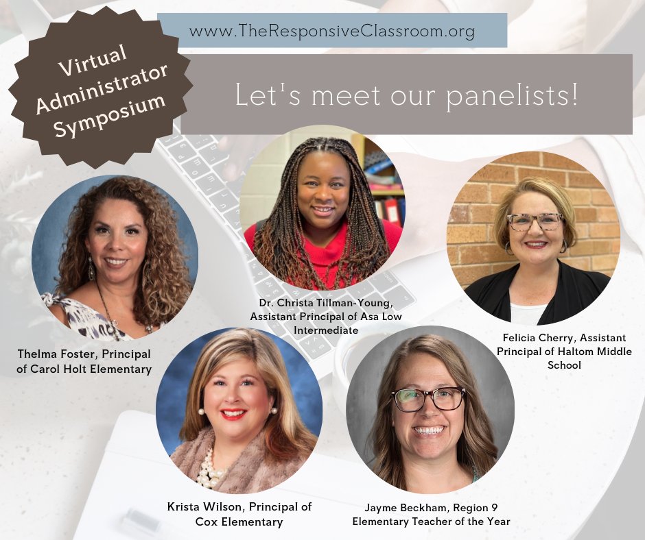 The Responsive Classroom (@jennkleiber) on Twitter photo Thank you to everyone who jumped on the Admin Symposium last night! What a fabulous evening of ideas, strategies and brainstorming! These panelists were on 🔥! <a href="/mansfieldisd/">Mansfield ISD</a> <a href="/BirdvilleISD/">Birdville ISD</a> <a href="/WylieISD/">Wylie ISD</a> <a href="/WFISDschools/">Wichita Falls ISD</a> Thank you to everyone who jumped on the Admin Symposium last night! What a fabulous evening of ideas, strategies and brainstorming! These panelists were on 🔥! <a href="/mansfieldisd/">Mansfield ISD</a> <a href="/BirdvilleISD/">Birdville ISD</a> <a href="/WylieISD/">Wylie ISD</a> <a href="/WFISDschools/">Wichita Falls ISD</a>