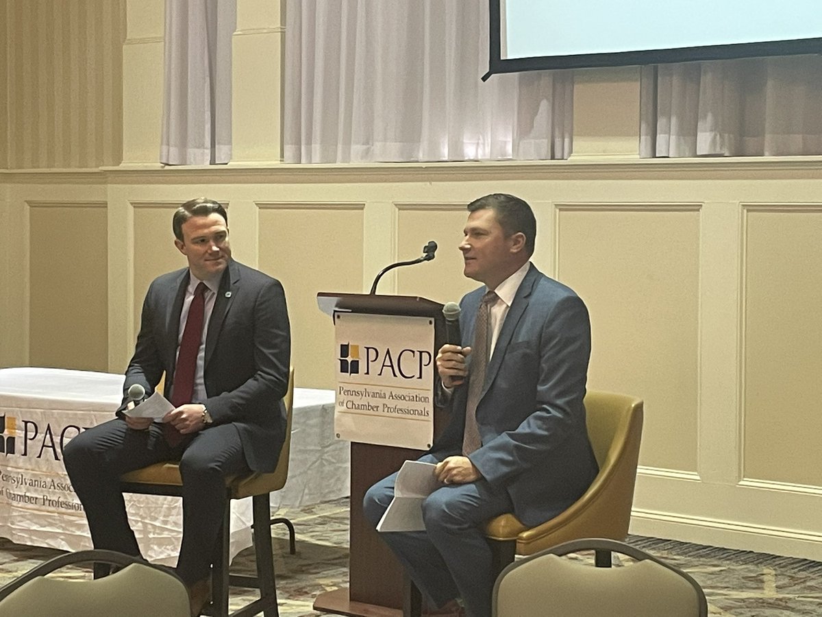 PA Chamber President Luke Bernstein joined the <a href="/USChamber/">U.S. Chamber</a> in providing an update at the Pennsylvania Association of Chamber Professionals Leadership Conference.