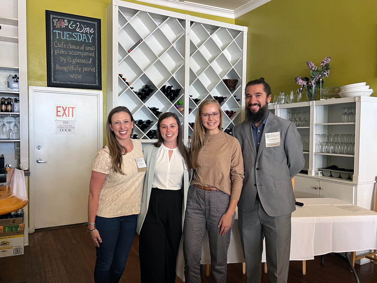 FPRA_GNV's tweet photo. We had another great #monthlyprogram
Thursday. Welcome to our two newest members,
Jessica Wells (digital media coordinator at Florida
Farm Bureau Federation) and Nathalie Yoder (social
media coordinator at Florida Farm Bureau)! https://t.co/z8ZN2XvBBB