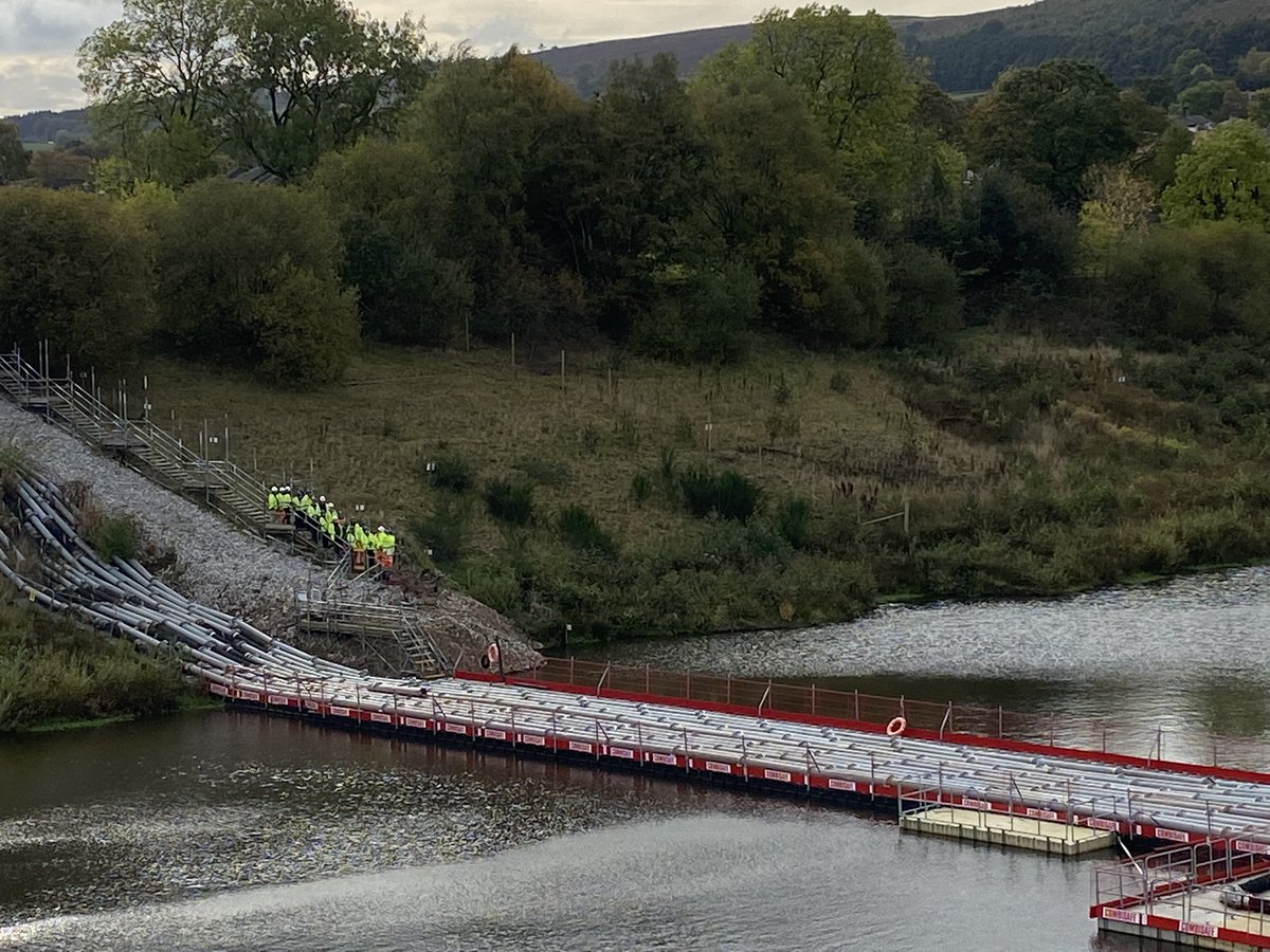 markchapmanEA's tweet photo. Great visit to #Toddbrook #Reservoir this week, learning all about Reservoir incidents and the ongoing Construction works to improve reservoir safety. @EnvAgencyYNE https://t.co/cxiHgOZMss