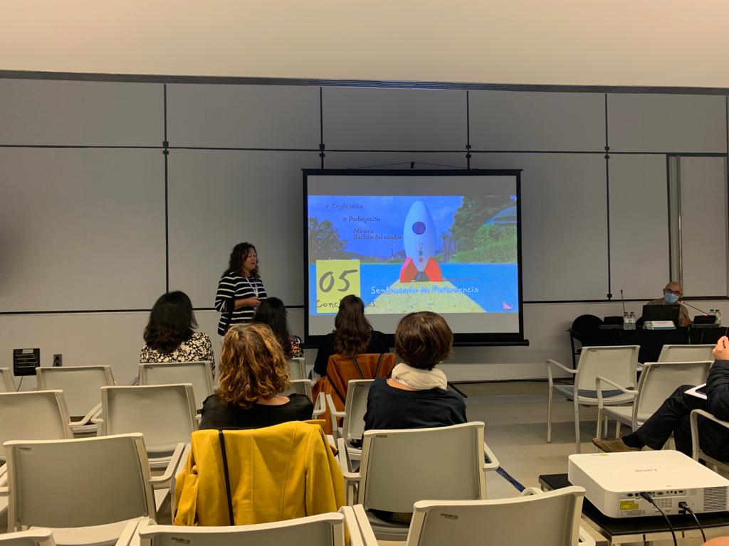 Congreso de la SECA, nuestra Colíder Yoana dando visibilidad y fuerza al proyecto