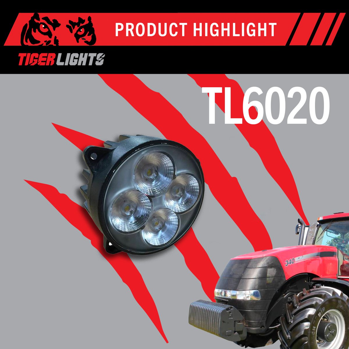 Light it up like Wrigley Field with TL6020 LED high beams from Tiger Lights.  #TigerLights #LED