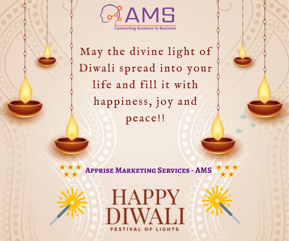 AMS_B2B's tweet photo. May the lamps of light bring happiness into your life!!
Team AMS wishes you all a very Happy and Prosperous Diwali!!
#diwali2022 #happiness #diwalicelebration #diwalivibes #festivaloflights #amsb2b https://t.co/Cs5NxdWvaH