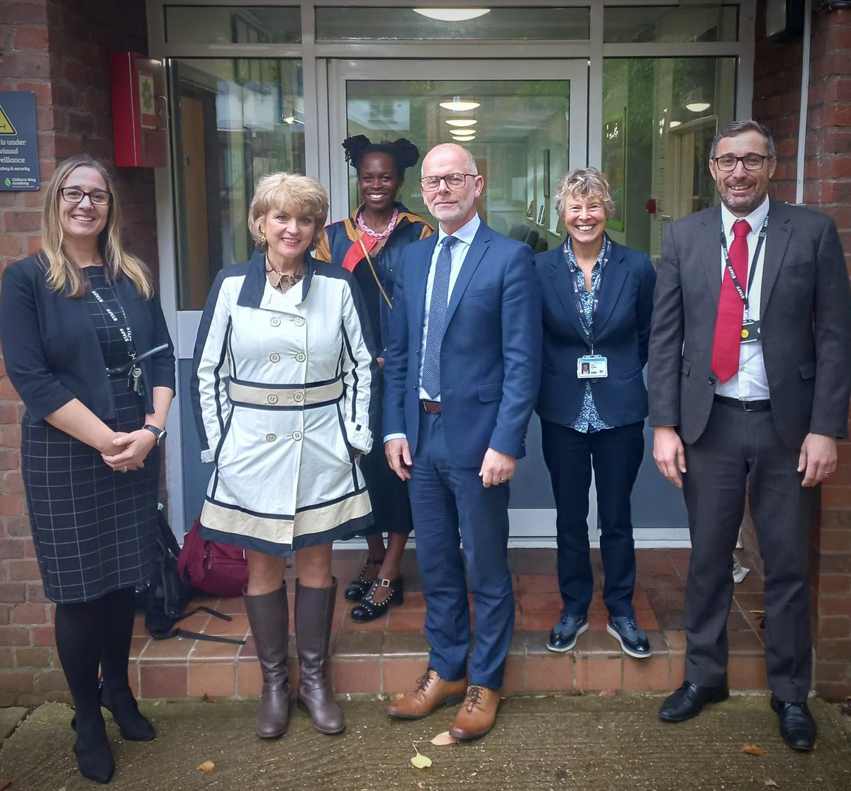 We are very grateful to Dame Kate Dethridge, Regional Director and team (Catherine and Sarah) for finding the time to visit the Wokingham and Prestwood Campuses. A really productive and enjoyable day.<a href="/RD_SouthEast/">Dame Kate Dethridge</a> <a href="/DethridgeKate/">Dame Kate Dethridge</a> <a href="/WokinghamBC/">Wokingham Borough Council</a> #Schools #SEND #inclusion #BucksCounty
