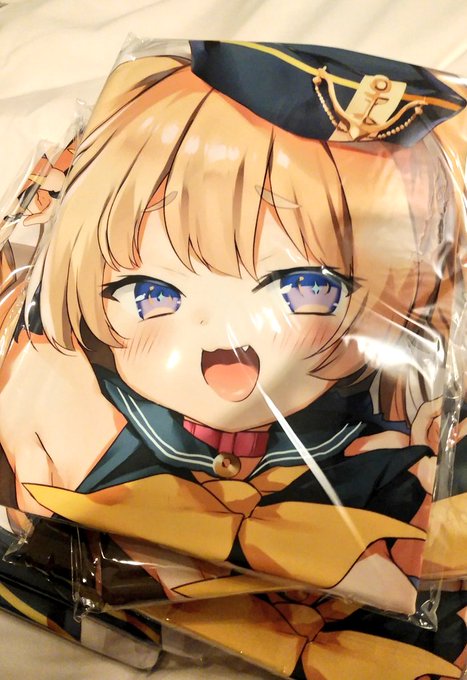 抱き枕カバー前泊のホテルに届いてた! 