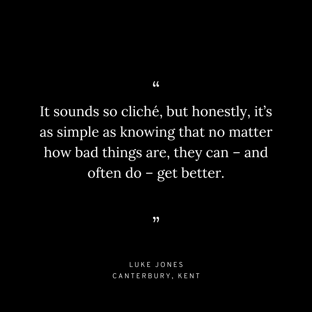 MovemberUK's tweet photo. "It sounds so cliché, but honestly, it’s as simple as knowing that no matter how bad things are, they can – and often do – get better."
Mo Bro Luke Jones talks about his mental health journey: https://t.co/RBOdEopSfs
#Movember #MentalHealth #ITBC #InTheBarberChair https://t.co/iniqK0I0WF