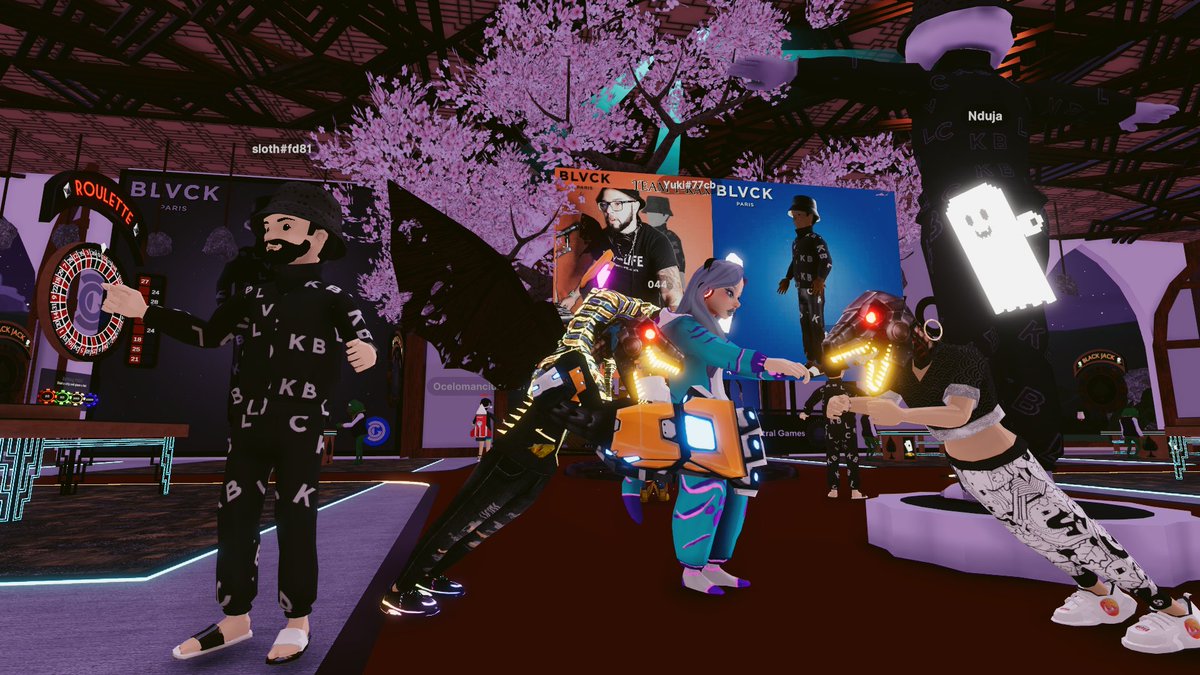 DJTRAXNFT's tweet photo. 7 AM In Las Vegas! @DecentralGames @decentraland DJing for @BlvckParis bright and early today with my Metaverse family @ndujadcl @dclyuki @044_DCL @dg_saus @tomasu_eth @TheCryptoPet @sloth_eth @FOMOBOYZS @multinft @alanholachico @IntoTheMetaNews @itskac @VULTxCULT https://t.co/jBJc12Q2Gv