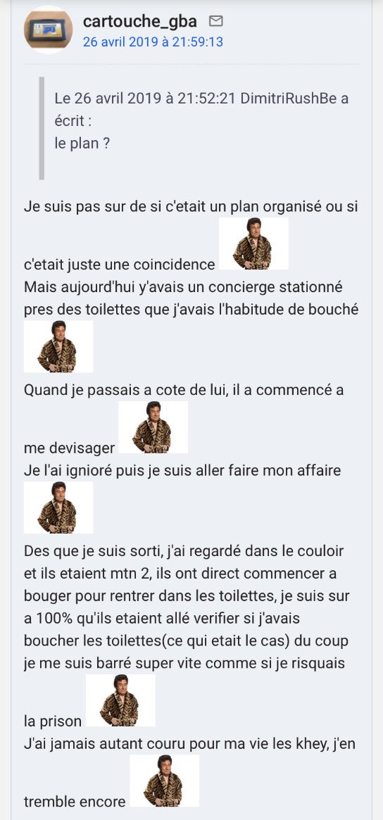 bestof_1825's tweet photo. « Mal de dos, l'impression bizarre d'etre enceint, crampes… » https://t.co/qNCyz9zdRR