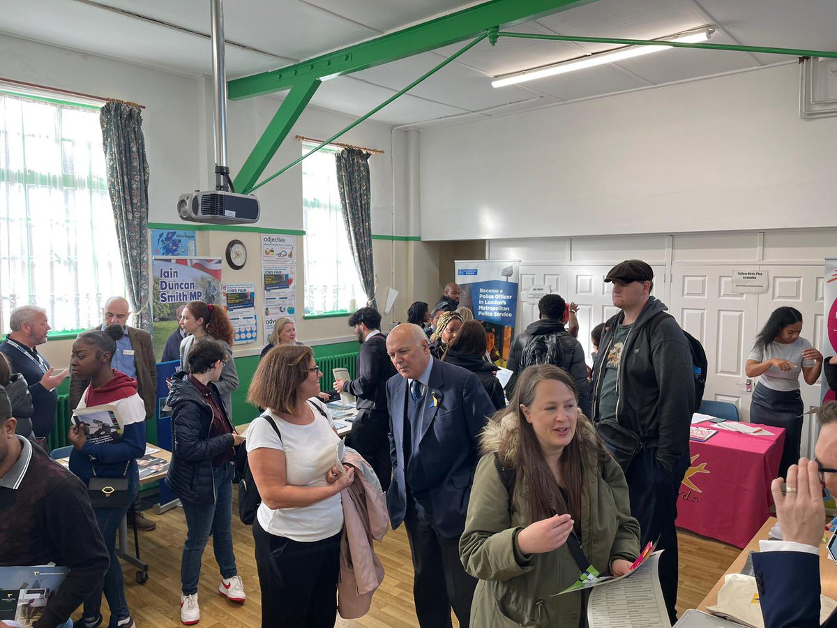 Iain Duncan Smith MP on Twitter "Thank you to everyone involved/who attended my Jobs Fair in