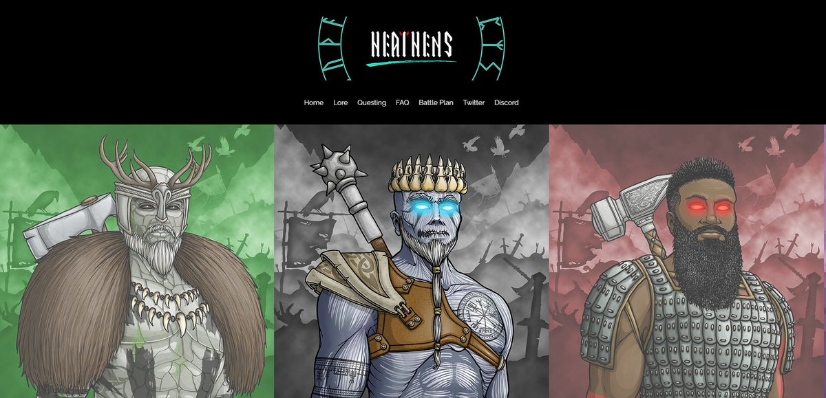 Another blade in our arsenal. ⚔️

The Heathens website is now live.

heathenarmy.co