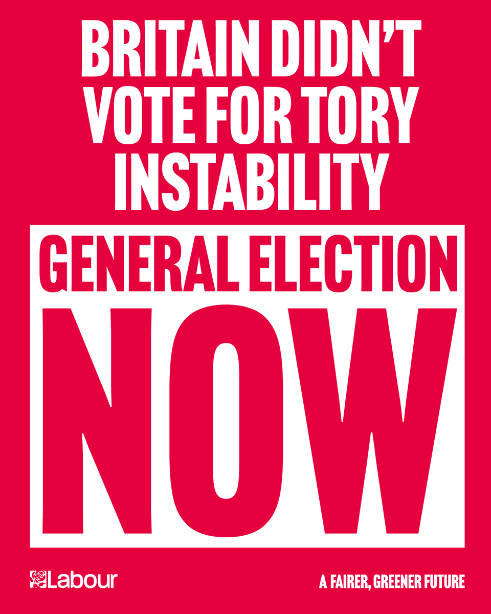 Labour has a plan to cut bills, make the UK energy secure, grow our economy, and tackle the climate crisis.

Only a Labour government can offer the stability we need.

You deserve a proper say on this country’s future with a general election.