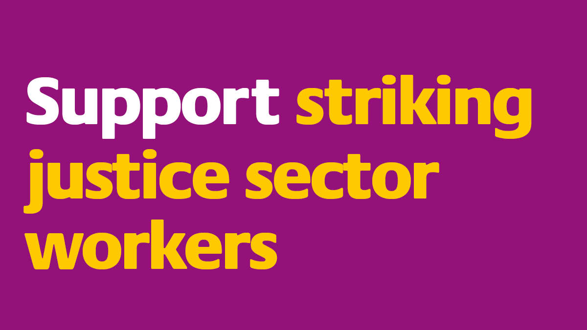 Support legal advisors and court associates on day 2 of 9 days of strike action at more than 60 magistrates’ courts in England and Wales over the controversial Common Platform system. pcs.org.uk/cp22oct #DitchCommonPlatform