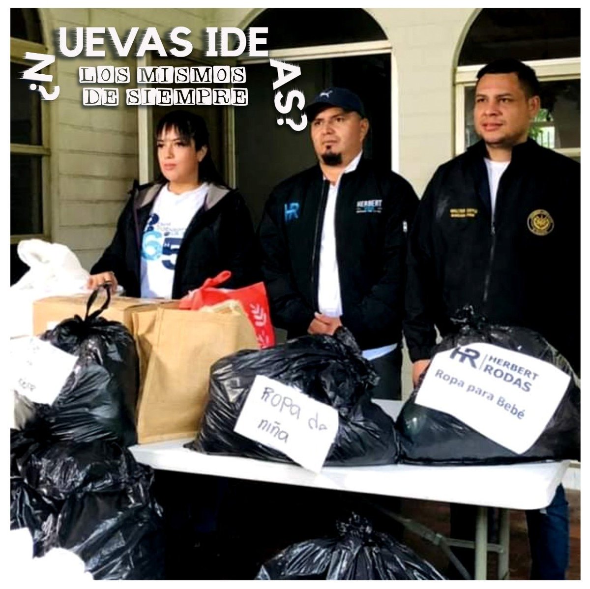 N_Reciclados's tweet photo. Proselitismo político con donaciones  =  NUEVAS  “MALAS IDEAS” https://t.co/lFdWpUrtPZ