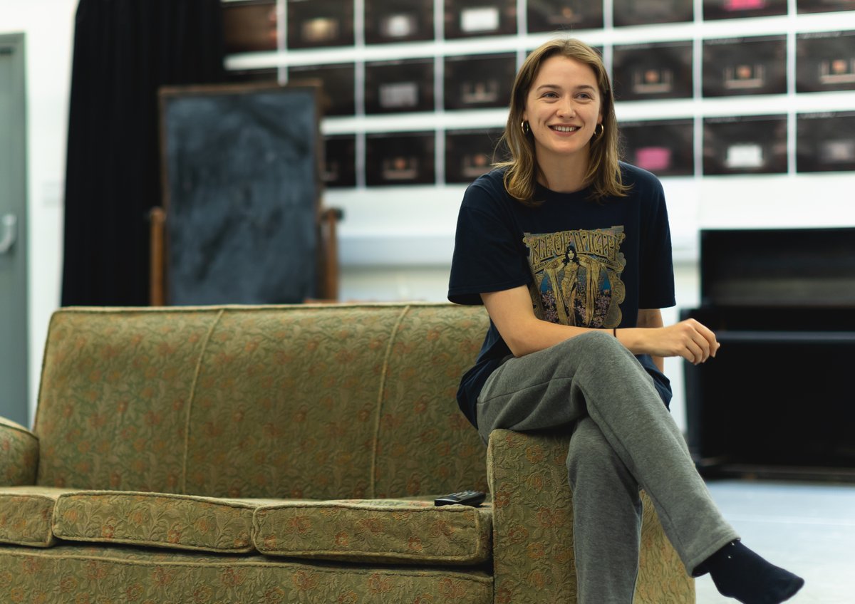 RCStweets's tweet photo. 👀  Sneak peek at our third-year BA Acting students rehearsing for their upcoming performance of @lucyprebblish's A Very Expensive Poison.
Tickets available online!
🎟️ https://t.co/lUyTl8Ull3
📅  8-11 Nov 2022 (BSL Interpreted performance on 9 Nov)
📸 RCS/Robbie McFadzean https://t.co/IZwJ6hoo0n