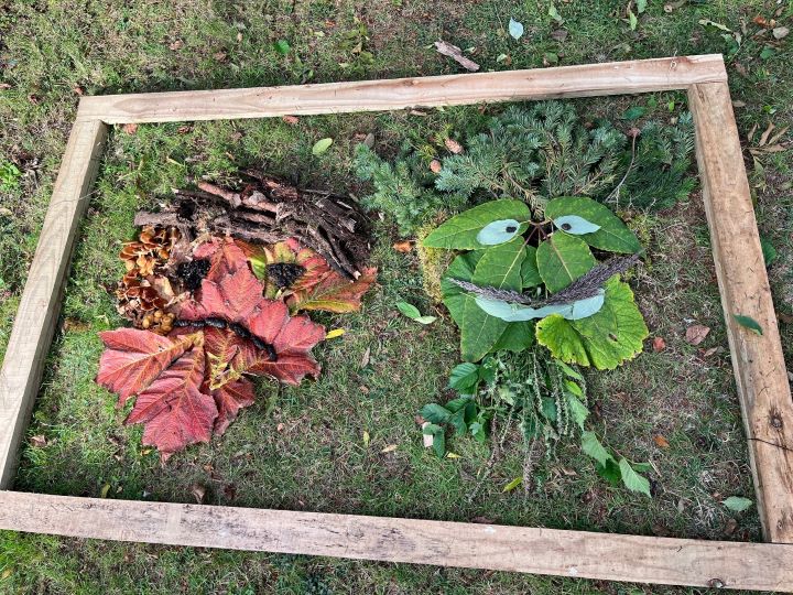 Bring the kids and create some Earth Art for our Earth Gallery this October half-term. Kids Go Free, dogs welcome, discounted adult entry #octoberhalfterm #autumn #garden #art #Yorkshire #sculpture