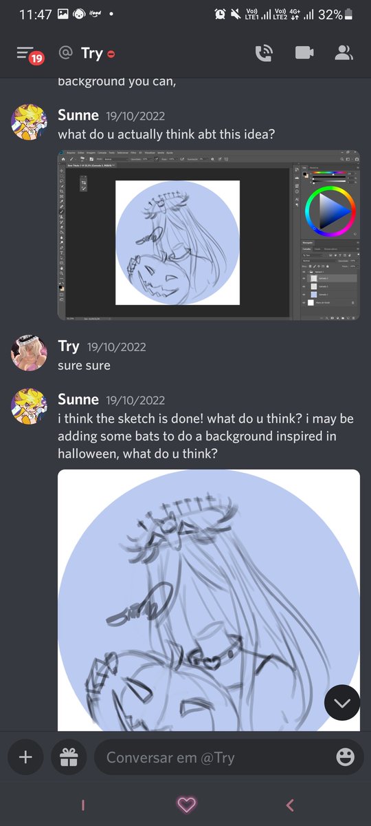 sunttye_'s tweet photo. ⭐Guys i have a  sad denounce to do, @ThatKnownDev isn't trustable and isn't a good person, they're rude and didn't even pay the ppl that they say "comissioning", they said my sketch is rush , had compared my art from others art, asked me to do a lineart, I WAS gentle, so I DID + https://t.co/rakezHgieA