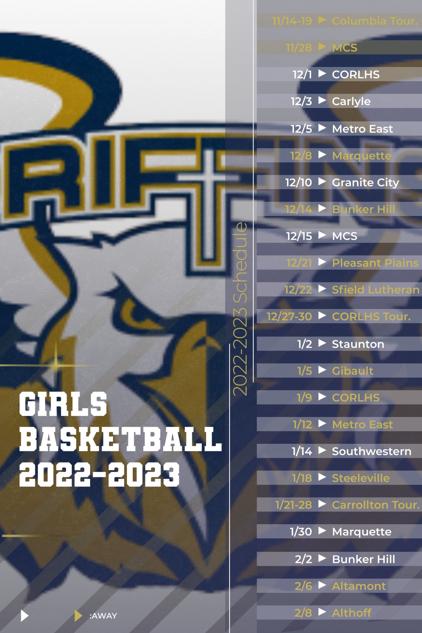 Father McGivney Athletics on Twitter: "Varsity Girls Basketball