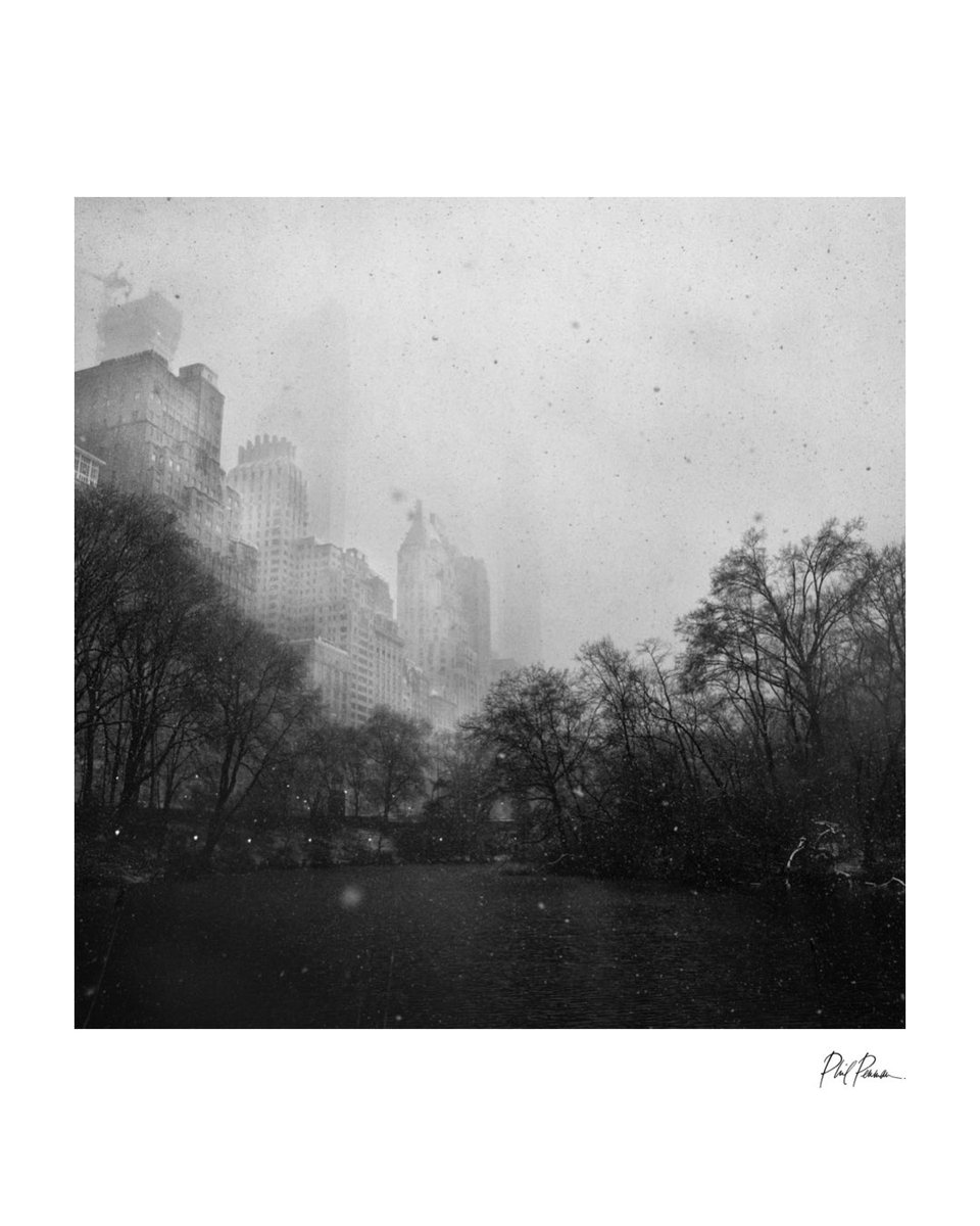 Snowstorm in New York City Copyright Phil Penman #Leica #blackandwhitephotography #nycphotographer #streetphotography