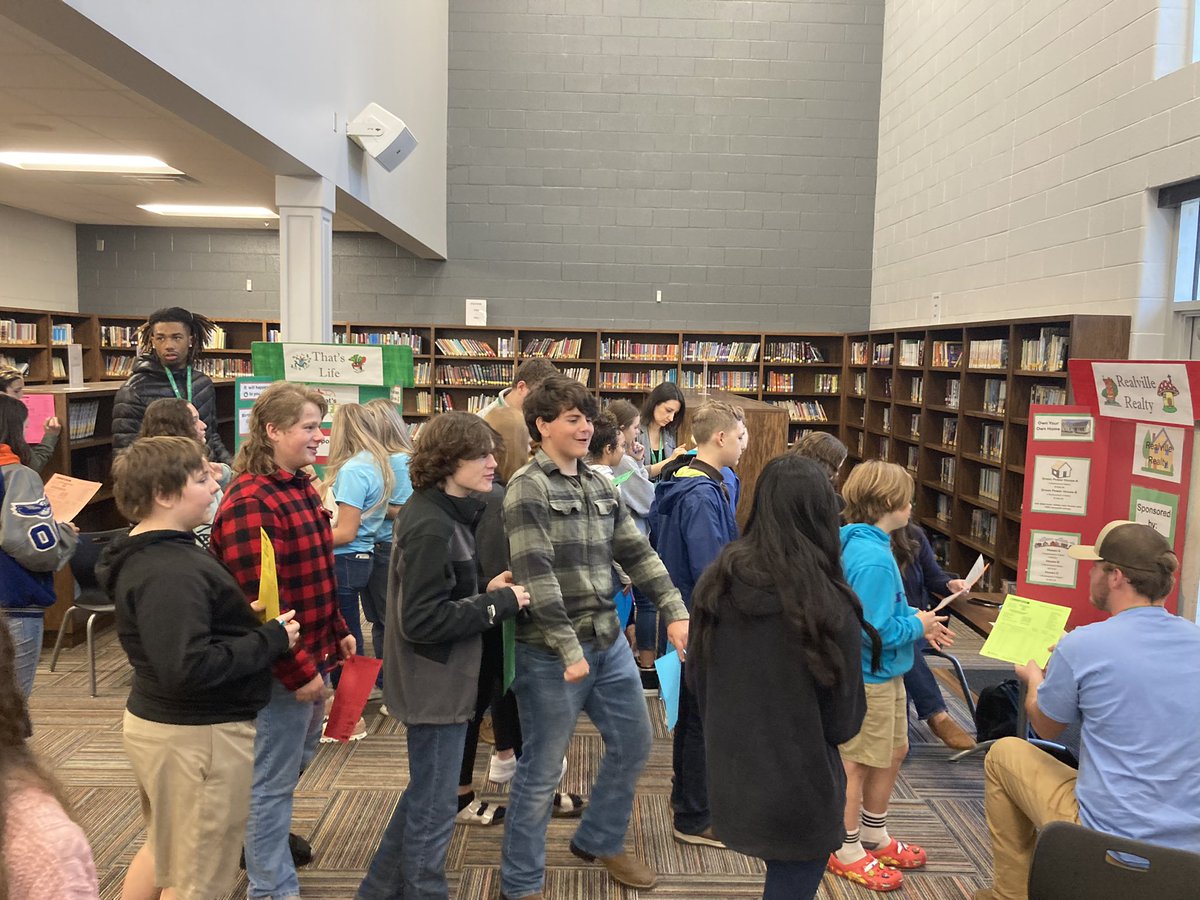 LFMS_Library's tweet image. 8th Grade Reality Check in the Library today! ❤️