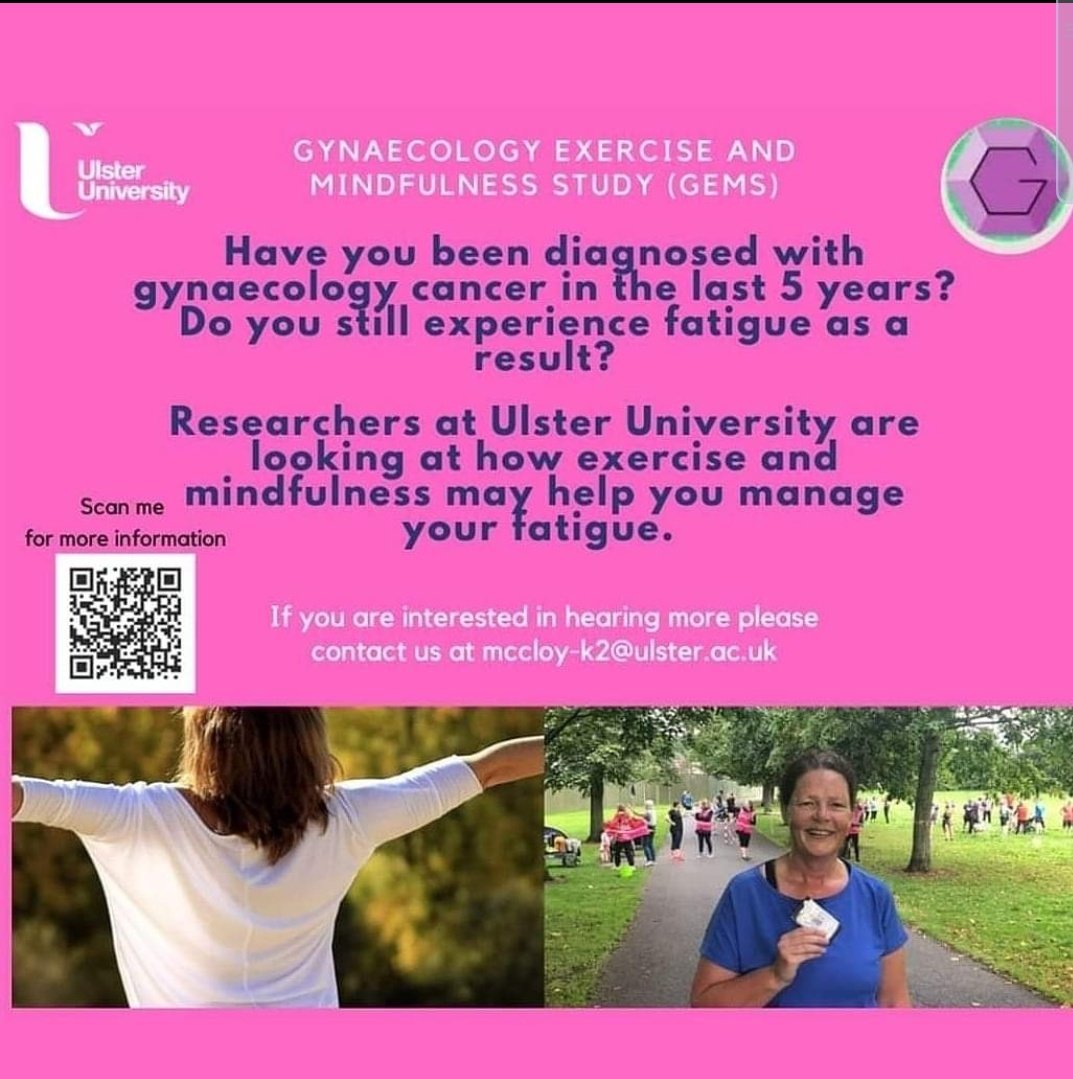 Kairen Mccloy (@kairenmccloy) on Twitter photo If you or anyone you know still suffers with fatigue following a diagnosis of gynaecology cancer the following study is exploring ways to manage this please RT @TheEveAppeal <a href="/CancerFocusNI/">Cancer Focus Northern Ireland</a> <a href="/actioncancer/">Action Cancer</a> <a href="/macmillancancer/">Macmillan Cancer Support</a> <a href="/Ovacome/">Ovacome - the ovarian cancer support charity</a> <a href="/TargetOvarian/">Target Ovarian Cancer</a> <a href="/OvarianCancerUK/">Ovarian Cancer Action</a> <a href="/LynchSyndromeUK/">Lynch Syndrome UK</a> If you or anyone you know still suffers with fatigue following a diagnosis of gynaecology cancer the following study is exploring ways to manage this please RT @TheEveAppeal <a href="/CancerFocusNI/">Cancer Focus Northern Ireland</a> <a href="/actioncancer/">Action Cancer</a> <a href="/macmillancancer/">Macmillan Cancer Support</a> <a href="/Ovacome/">Ovacome - the ovarian cancer support charity</a> <a href="/TargetOvarian/">Target Ovarian Cancer</a> <a href="/OvarianCancerUK/">Ovarian Cancer Action</a> <a href="/LynchSyndromeUK/">Lynch Syndrome UK</a>