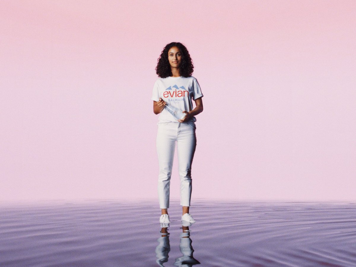 danielmicahcox's tweet photo. NEW WORK —- EVIAN x BALMAIN 'Our Future Together' —- https://t.co/lrtiF9jyIP https://t.co/mZvpBK6RJj