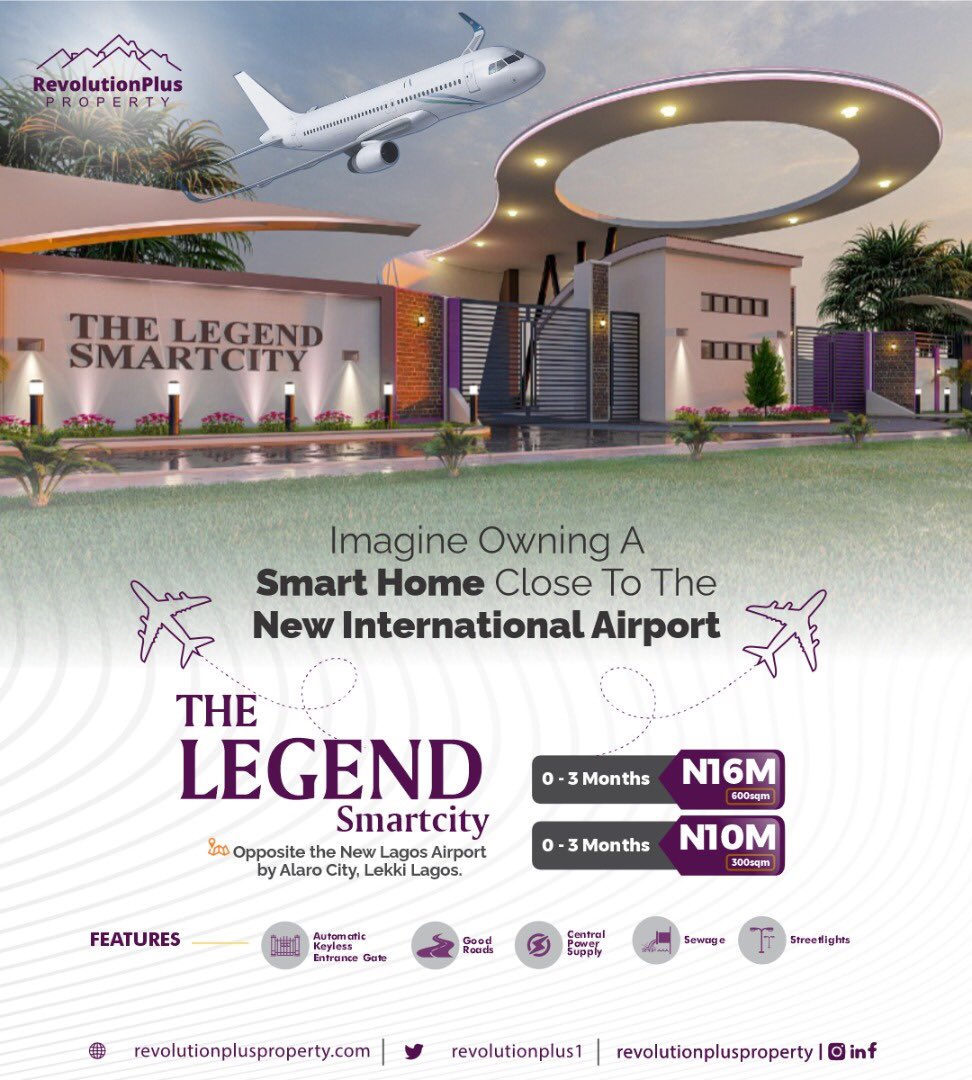 chiexclusivehub's tweet image. I’m one dm away from realization! Take a closer look at the location 😍 #RealEstateLands from #RevolutionPlusProperty 

@DONJAZZY @BurnaBoy @Wizkidayo