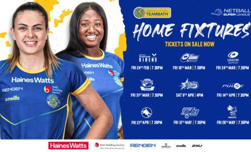 Netball fan? Act fast to get your season and match-day tickets to see @TeamBathNetball in action @TeamBath for the 2023 SuperLeague season! teambath.com/2022/10/10/net…