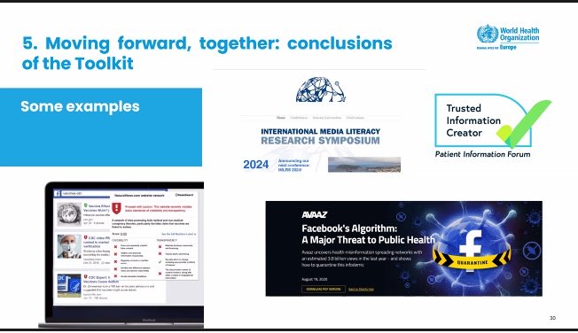Sophie M Randall (@sophiemrandall) on Twitter photo <a href="/WHO/">World Health Organization (WHO)</a> misinformation toolkit launched today. <a href="/PiFonline/">We're not on X anymore – formerly @PifOnline</a> PIF Tick features. Great to be part of solution-focused panel discussion. #PIFTick #HealthLiteracy #MILA <a href="/WHO/">World Health Organization (WHO)</a> misinformation toolkit launched today. <a href="/PiFonline/">We're not on X anymore – formerly @PifOnline</a> PIF Tick features. Great to be part of solution-focused panel discussion. #PIFTick #HealthLiteracy #MILA
