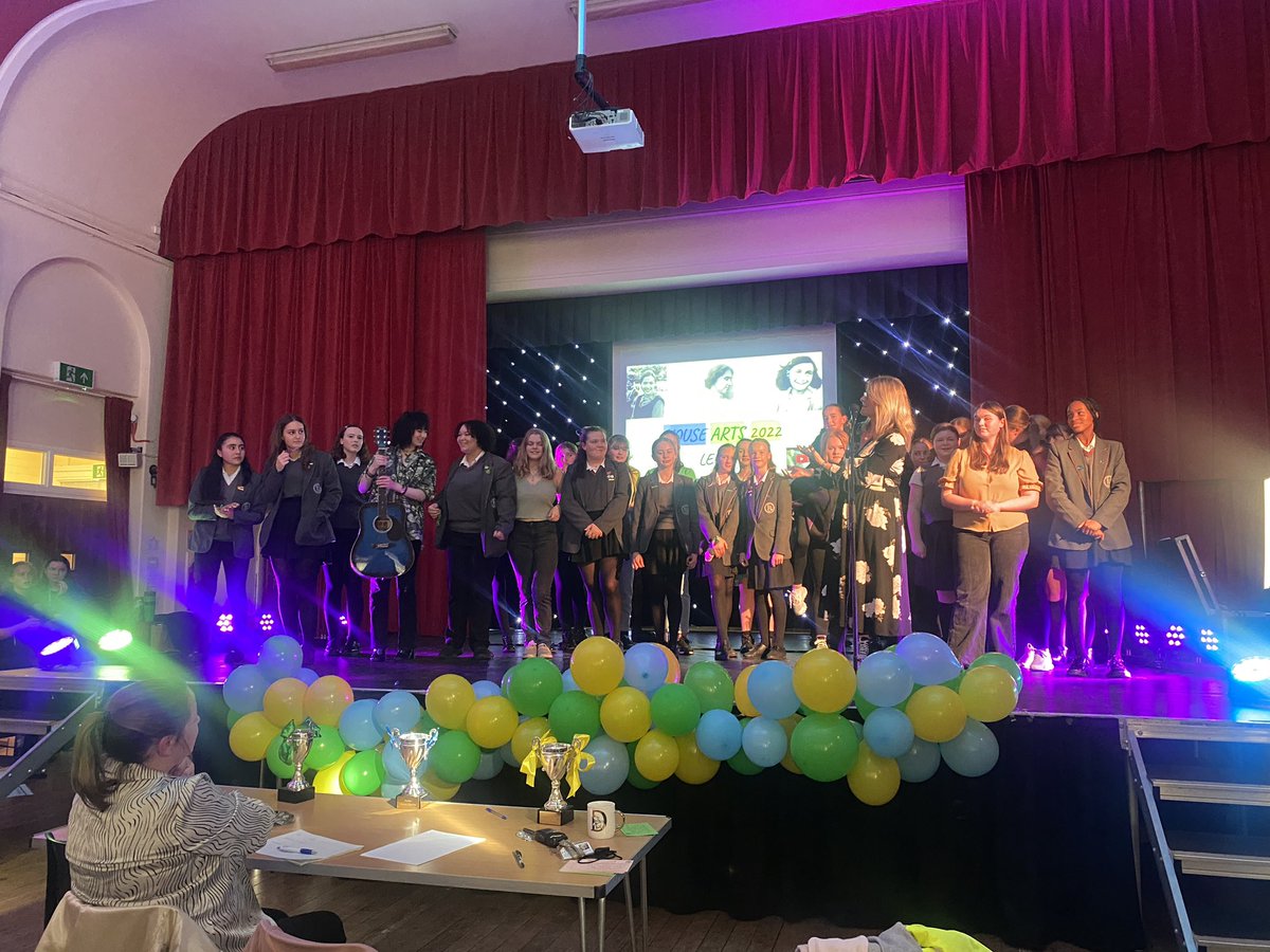 Congratulations to our overall KS4 winners of the House Arts final <a href="/FlixtonGS/">Flixton Girls School</a> it was a Keller house win 🥇 🟢🟡🔵
