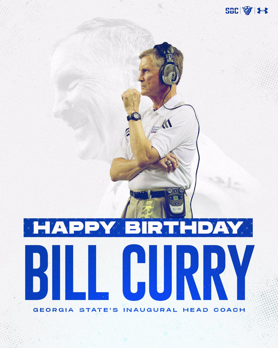 Join us in wishing @coachbillcurry a very 𝗛𝗮𝗽𝗽𝘆 𝗕𝗶𝗿𝘁𝗵𝗱𝗮𝘆! 🥳🎂 #OurCity | #SoundTheHorn