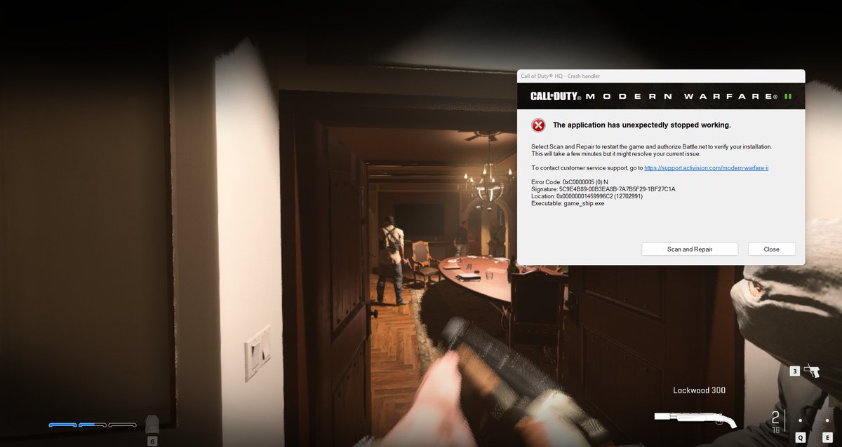 GoldeyPlays's tweet photo. Anyone else's game keeps crashing here?
As soon as I breach the game crashes! :( 
Been loving the game but I can't get past this bug https://t.co/My2EACwyij