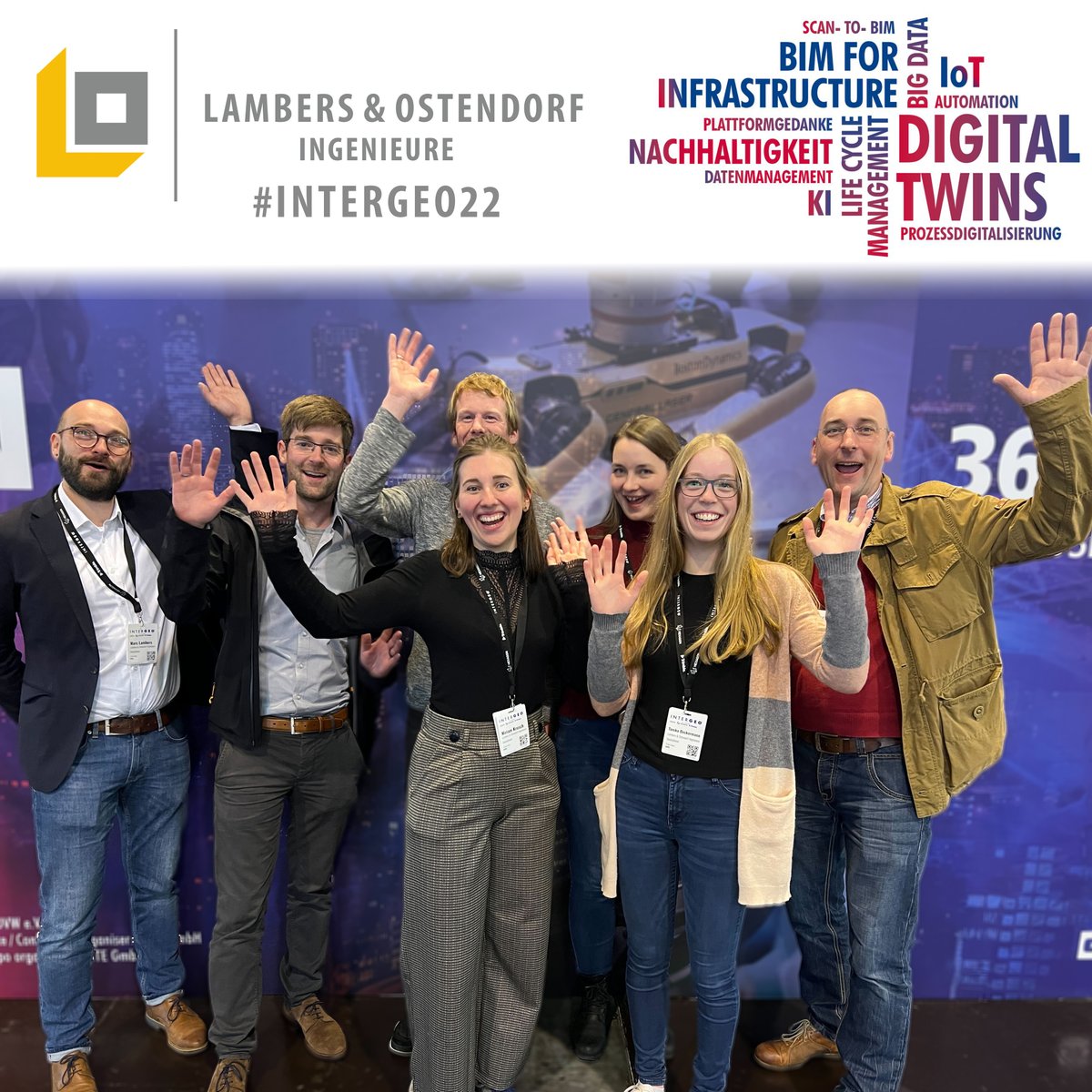 LaOs_Ingenieure's tweet photo. #intergeo22 - Wir waren dabei! @InsideIntergeo
Die Intergeo ist DAS Geospatial Event des Jahres.
Unsere Kollegen senden Euch einen Gruß von der Messe und konnten spannende Eindrücke gewinnen.
Wir danken den Austellern und Organisatoren!
#intergeo #intergeo22 #dvw #geospatial https://t.co/BcU8Fh3bdM