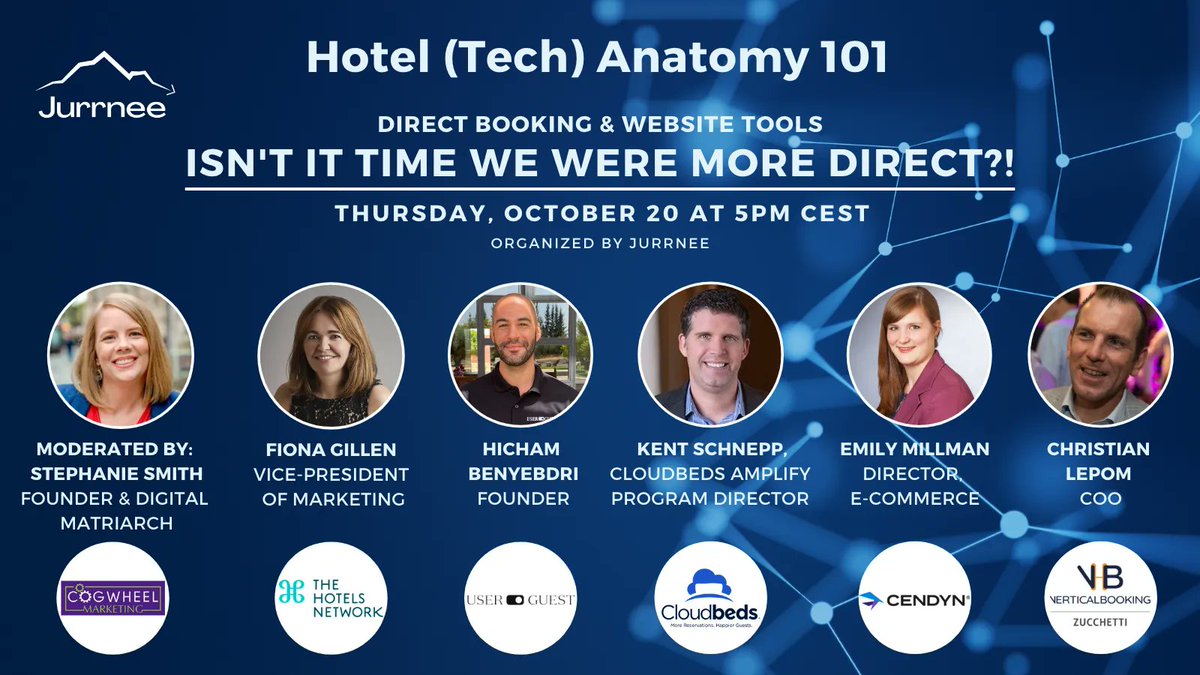 bit.ly/3eTnirJ
Direct Booking: Isn’t It Time We Were More Direct?! [Event Replay]
#hotels #hotelbooking #bookingdirect #directbooking #hotelwebsite #websitebooking #hotelwebsitebooking #hoteldirectbooking