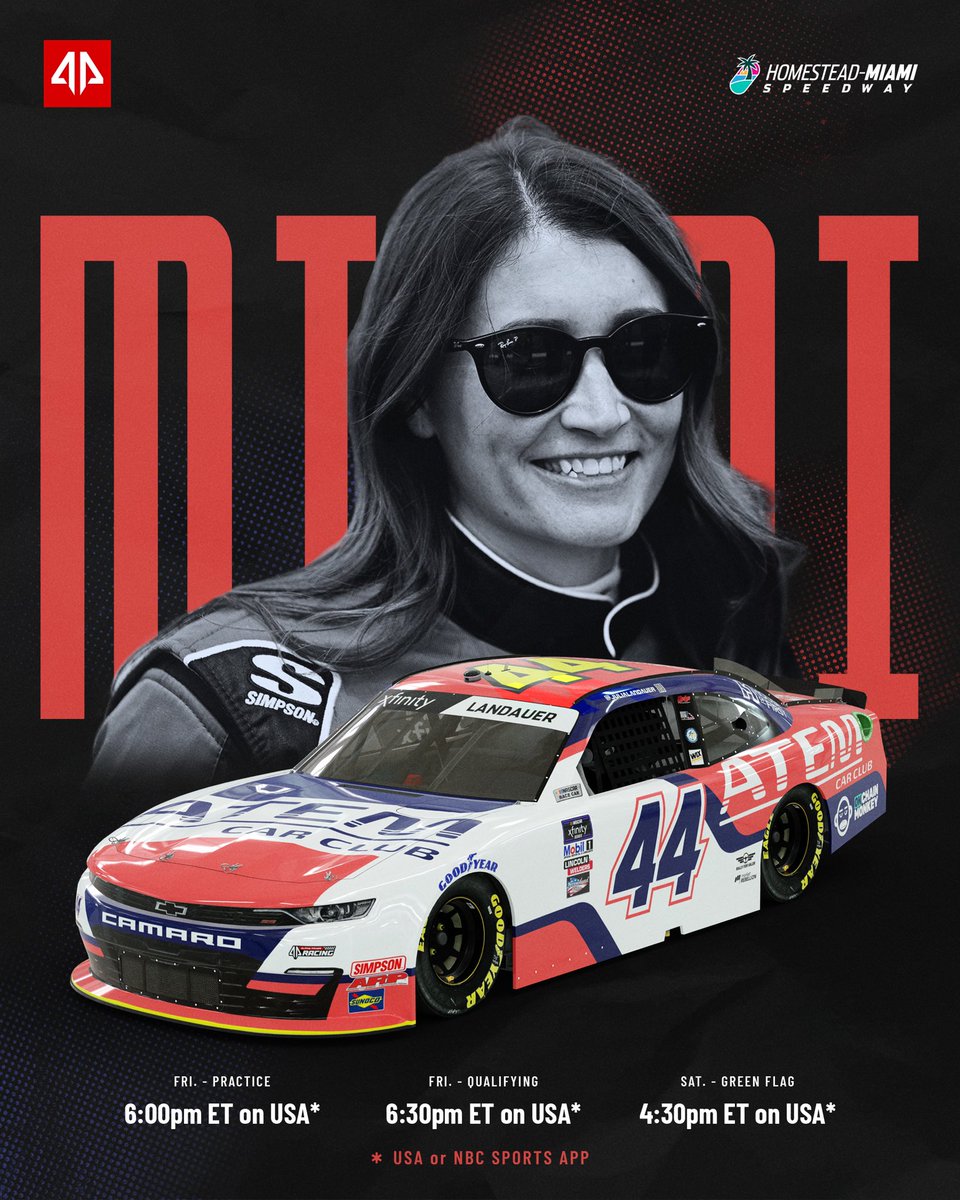 It’s go time in Miami 😎🏁