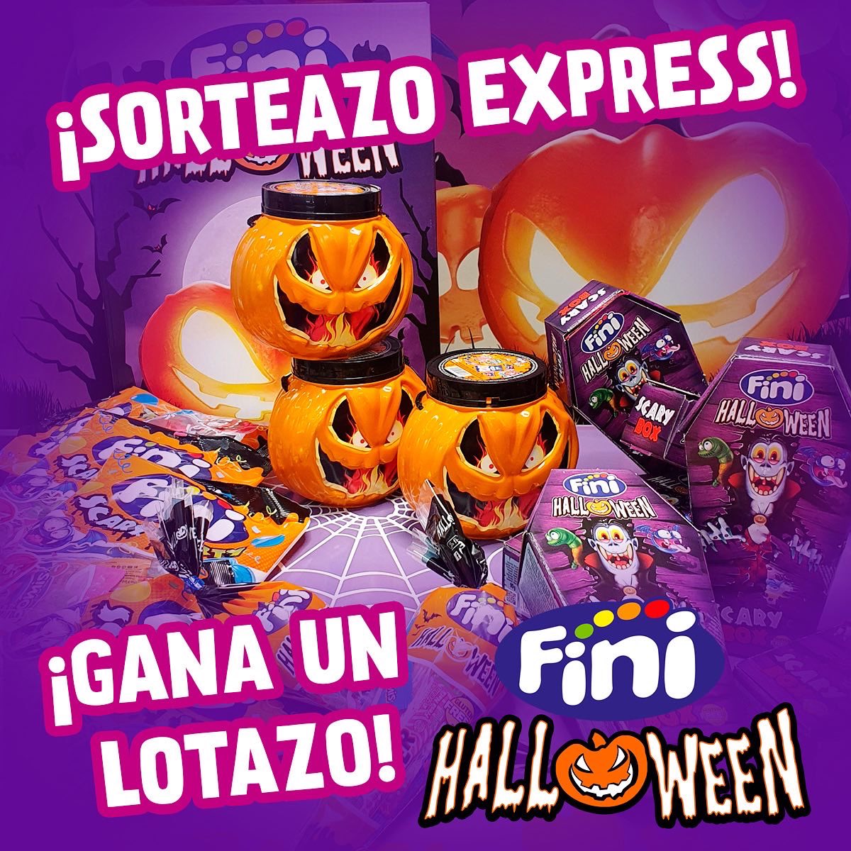 ¡SORTEO! Que #FiniSabeDeMiedo eso nadie lo duda 🎃 pero “el primer día de vacaciones” o “dormir hasta tarde” también saben de miedo 🤤

Cómo participar:
😈 Comenta “qué te sabe de miedo” usando #FiniSabedeMiedo
👻 Sigue a @fini_golosinas
🔁 RT a este tweet