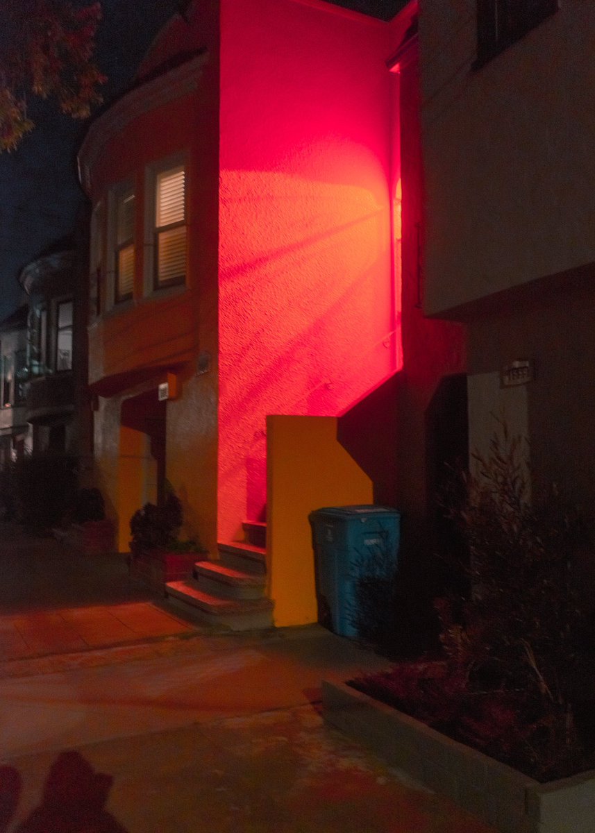 San Francisco at night.