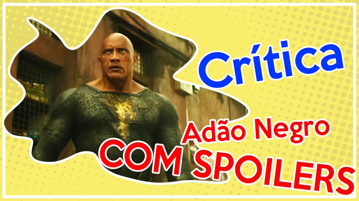 guijcallegari's tweet photo. Adรฃo Negro โ Critica com spoiler
Link do vรญdeo: https://t.co/4P7CfJT5lL
#AdรฃoNegro #BlackAdam #DwayneJohnson #SenhorDestino #Esmagaรtomo #GaviรฃoNegro #Cyclone #Superman #DoctorFate #AtomSmasher #Hawkman #AmandaWaller #TethAdam #KentNelson #AlRothstein #CarterHall #MaxineHunkel https://t.co/PlAuKjoc0P