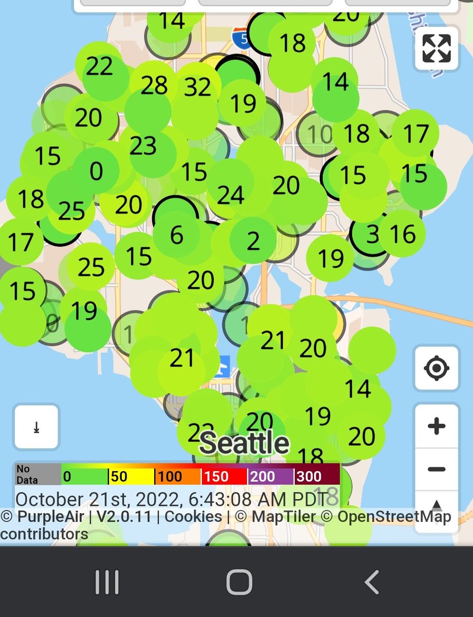 timmonsgray's tweet photo. ***opens window, breathes in****

I've lived in Seattle since 2001. Now when people move here, I recommend getting an air filter and if you can swing it, a portable AC. (Most homes/apartments don't have AC built in.) Big changes in the last 4 years related to Seattle climate. https://t.co/uzZtMDe2qC
