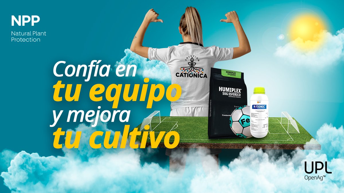 uplagro_mexico's tweet photo. Humiplex® 50G y Ktionic® son jugadores eficientes para liberar, asimilar y distribuir #Nutrientes 🌱🧲🍅🥑 🫑 ♻️🐝💚🌎
#Humiplex #SustanciasHúmicas #Ktionic #SustanciasFúlvicas #Agronomía #Cultivo #Fertilizantes #Agricultura #CampoMexicano #CultivosMexicanos #México #AgroMéxico https://t.co/oVdIOVLn2g