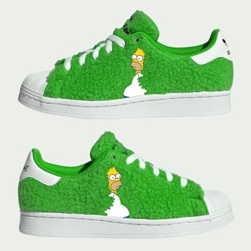 Adidas convierte unas zapatillas el meme de Homer ocultándose arbusto
