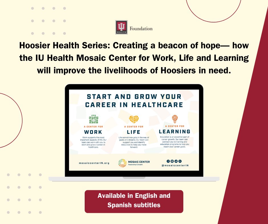 IU Health Foundation tweet media