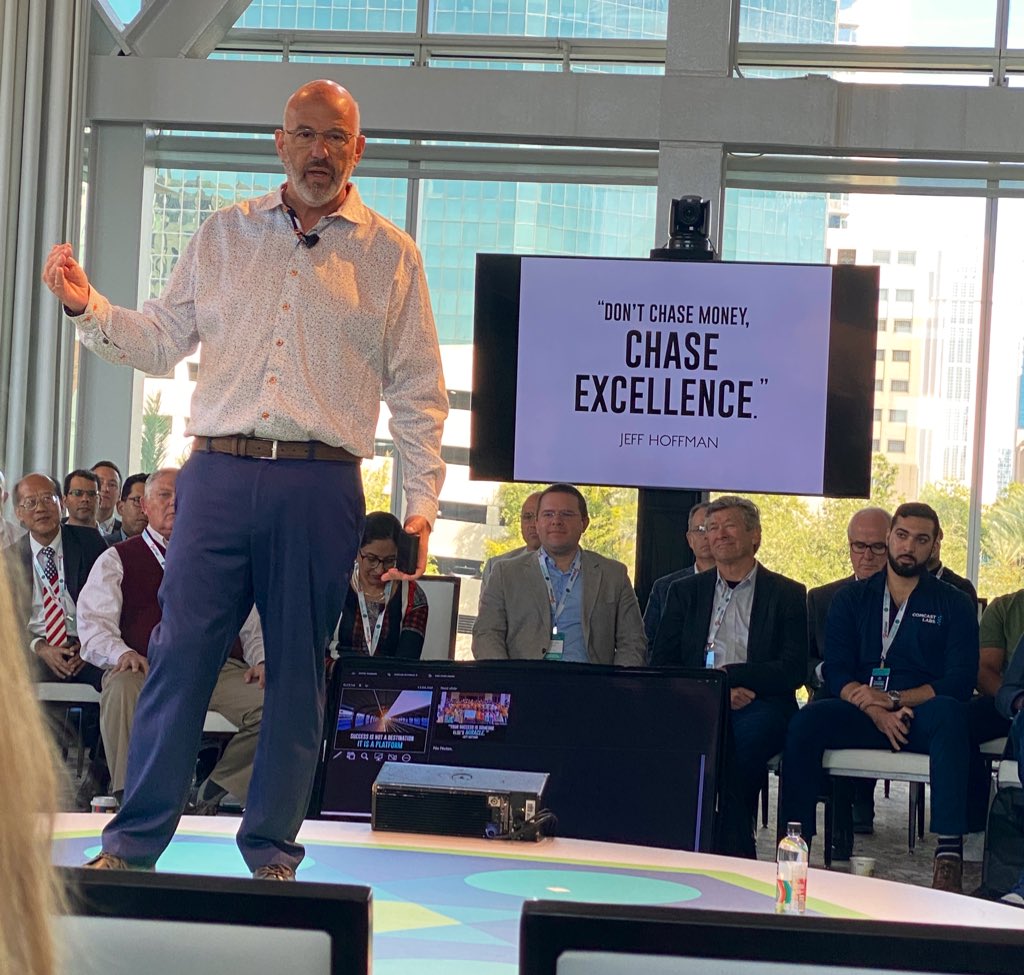 professorjosh's tweet photo. “Don’t Chase Money, Chase Excellence.” @SpeakerJeff
@SynapseFL #synapseorlando #synapseflorida #synapsefl #orlando https://t.co/oqh7imxCfo