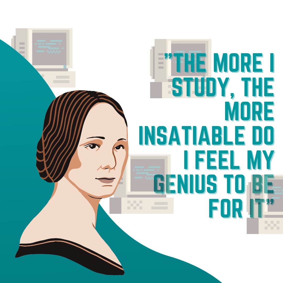 WattWomen's tweet photo. 💫💫October 11 marked International Ada Lovelace Day 🎉👩🏻‍💻This was founded in 2009 by Suw Charman-Anderson.
This celebration was created to acknowledge the achievements of women and support those contributing to STEM🥼🔭🧬🔢! https://t.co/dS3Dj4Ecwz