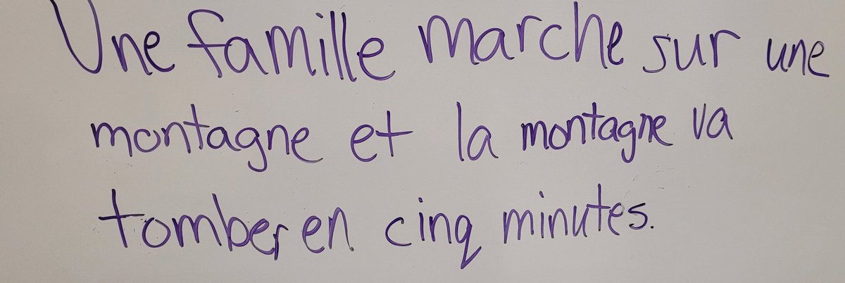Students have been losing their minds over my horrible writing when recording their sentences! The first photo shows my terrible attempt 😅 The second photo is a much better sentence, after the students helped to correct my mistakes 😁 They are so patient and great at explaining!