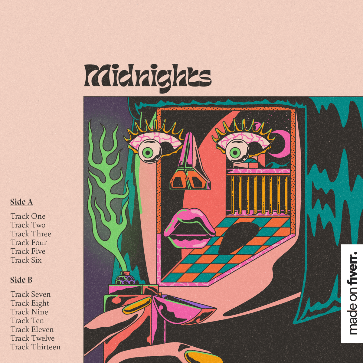 fiverr's tweet photo. In honor of Taylor Swift's new album #Midnights, we had Fiverr freelancers re-design 4 different of her albums, and we are all too unwell with how amazing they are! #Talyornation and #Fiverrnation, may we present to you: Midnights (mrlazarus' Version) 🧵 (1/4) https://t.co/O3cVAQm7dq