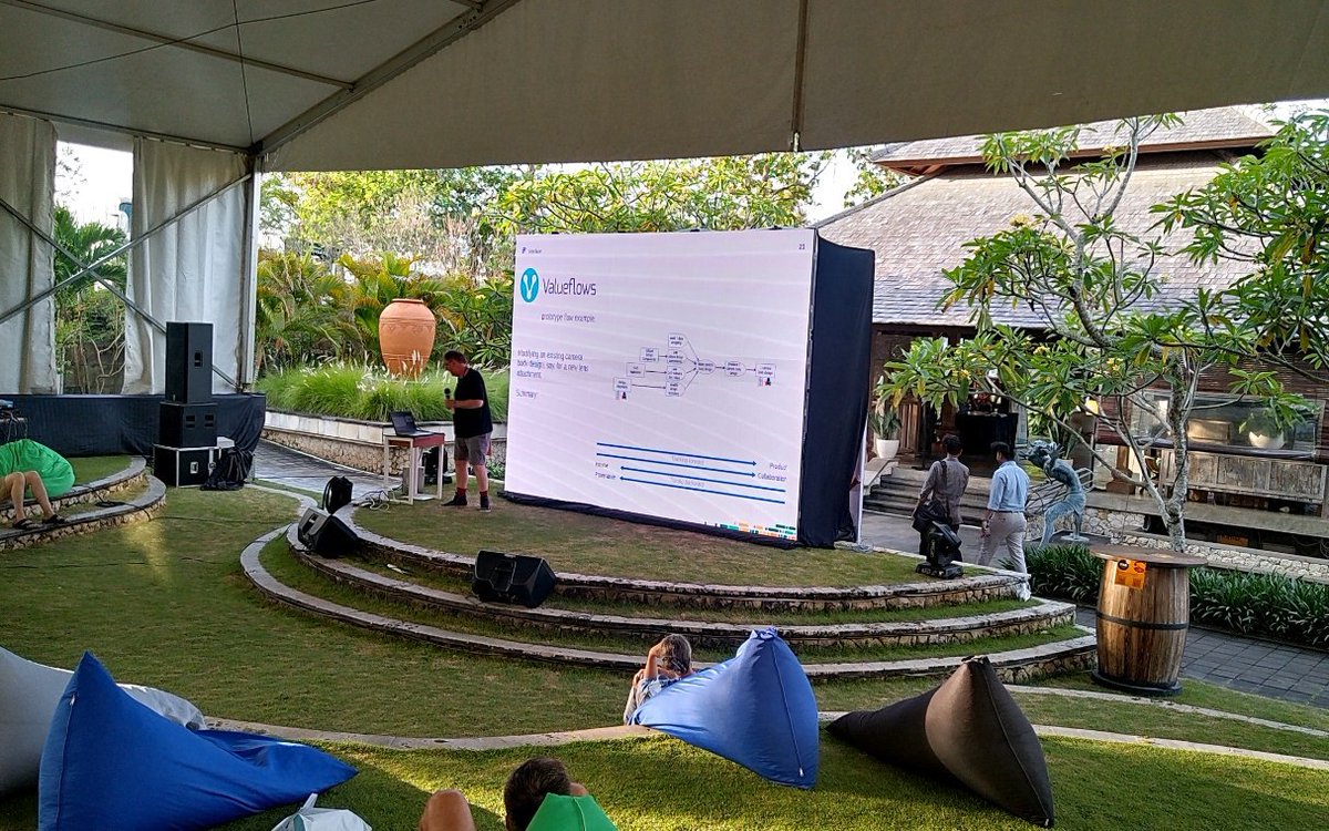 Dyne.org (@dyneorg) on Twitter photo Some pics from #BaliFabFest, where <a href="/AdamPeterBurns/">Adam Burns | @vortex@tldr.nettime.org</a> has been presenting our Fab Cities Operating System FCOS. What started with <a href="/REFLOW_project/">REFLOW Project</a> is now continuing with interfacerproject.eu, enabling next level #circulardesign and sustainable economies.
interfacerproject.eu/news/fcos-cd/ Some pics from #BaliFabFest, where <a href="/AdamPeterBurns/">Adam Burns | @vortex@tldr.nettime.org</a> has been presenting our Fab Cities Operating System FCOS. What started with <a href="/REFLOW_project/">REFLOW Project</a> is now continuing with interfacerproject.eu, enabling next level #circulardesign and sustainable economies.
interfacerproject.eu/news/fcos-cd/
