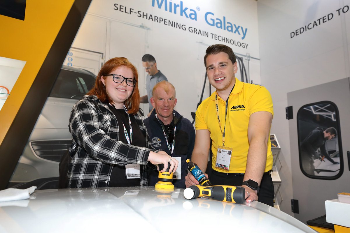 Mirka has described this year's Auto Trade EXPO as "a great event", having used the two day show at the RDS Simmonscourt in Dublin to connect with automotive professionals around Ireland.

"A great event!

autotradeexpo.ie/2022/10/21/mir…