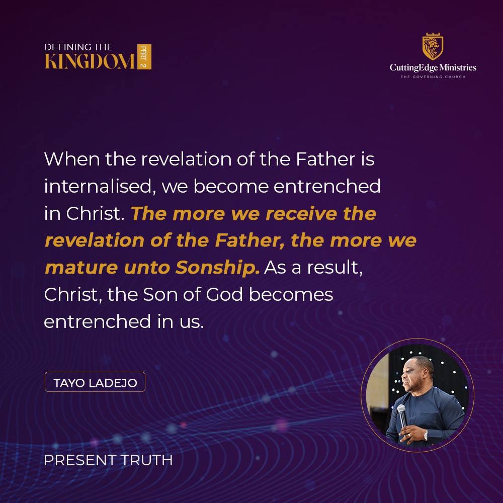 CuttingEdge_NG's tweet photo. What did you take home from last Sunday’s sermon? We receive grace to reflect as we go through the touch-points from the message.
#PresentTruthExcerpts
#TheGoverningChurch https://t.co/Fbb0w0Fo8h
