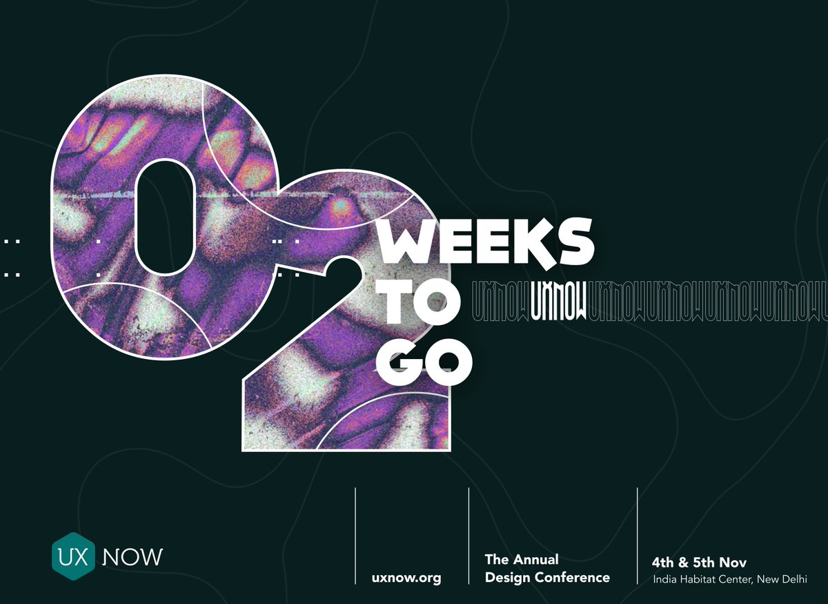 uxnowevent's tweet photo. The clock is ticking, folks!⏳
 Only 2 weeks left for the UX Now #event in #Delhi. #Workshops and #networking dinner passes are already sold out, but you can still register for talks on Day 1 if you haven't already.   

Register now at https://t.co/r3K0StWnPk!
#uxnow2022 https://t.co/djyn54hz2E